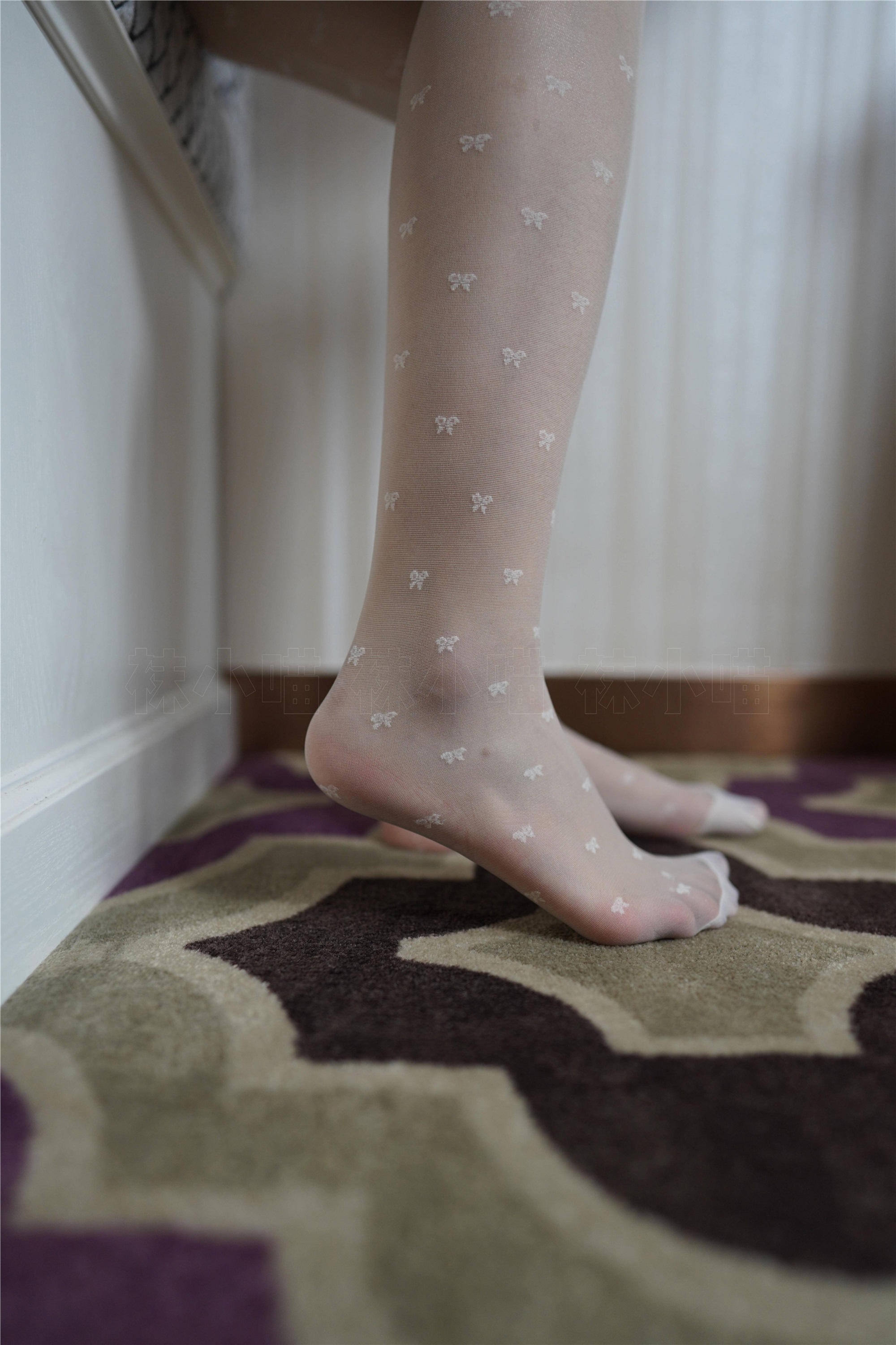 kittyWawa袜小喵  KT239 好久不见！白丝喵